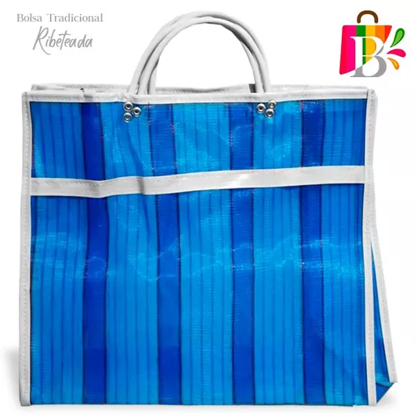 Bolsa tradicional de mandado ribeteada